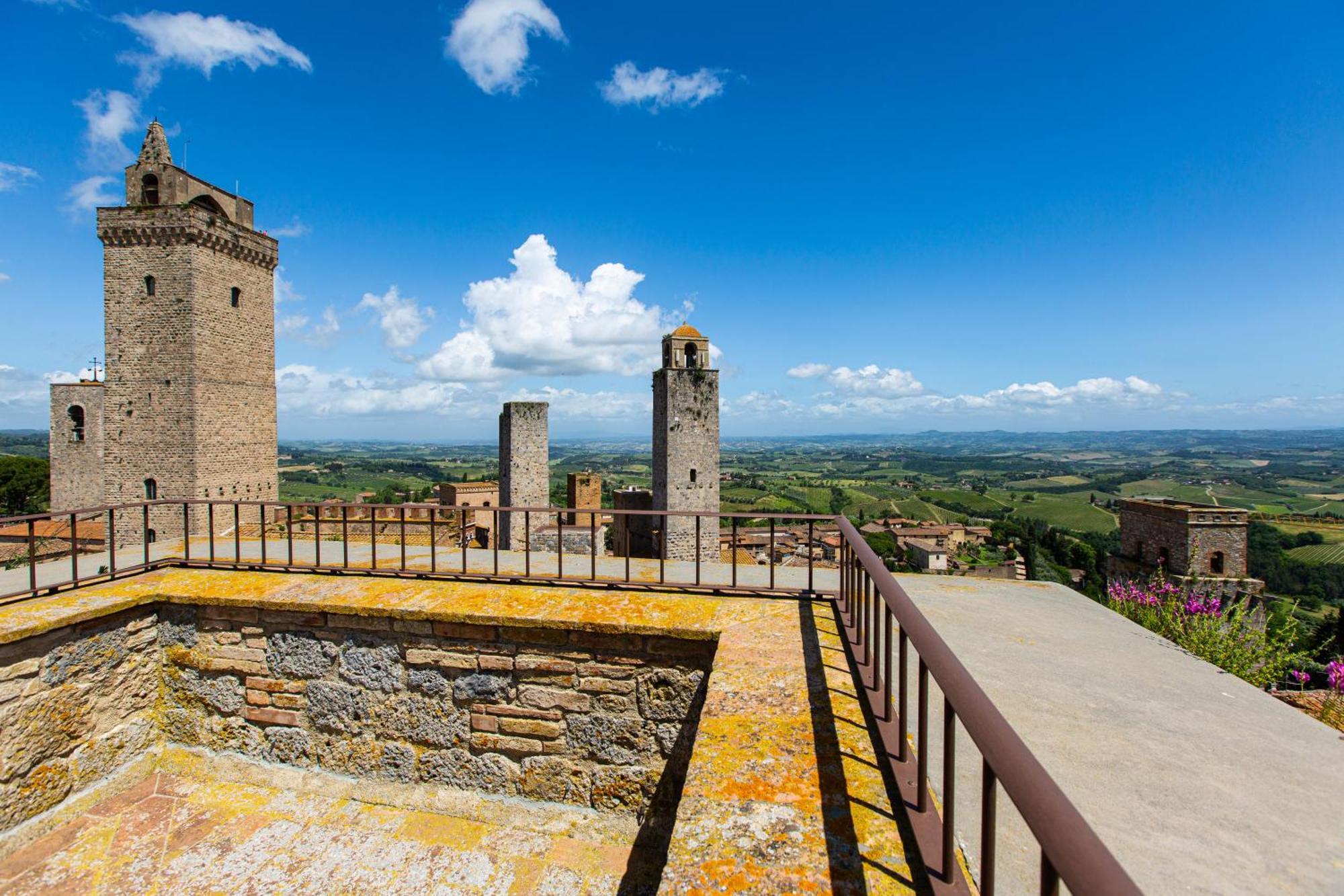 Ferienwohnung Artists' Tower San Gimignano Exterior foto